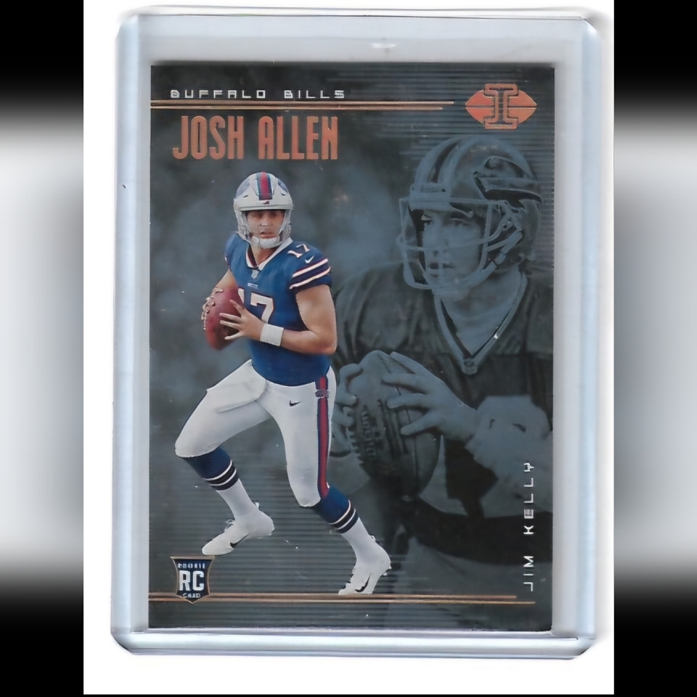 Panini Buffalo Bills Josh Allen Jim Kelly Card